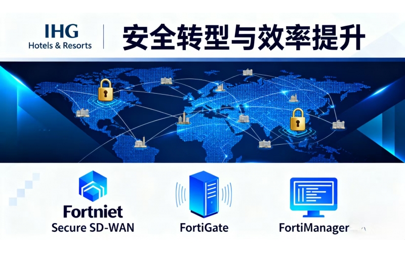 IHG洲际酒店集团：借助Fortinet Secure SD-WAN优化全球酒店网络与安全